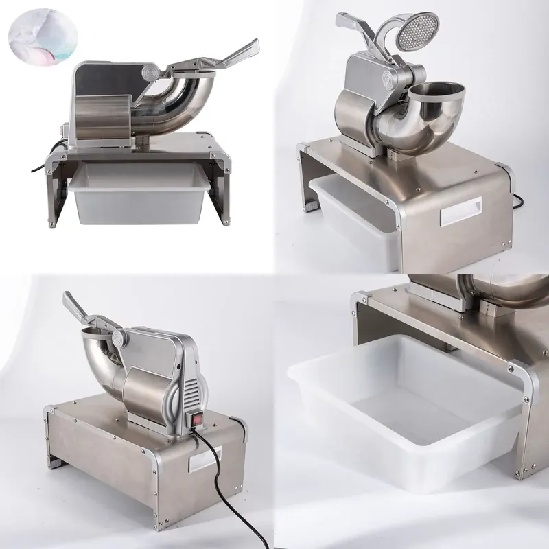 Commercial Kitchen Ice Machine - Nuovo Tritaghiaccio in Acciaio Inox, Macchina