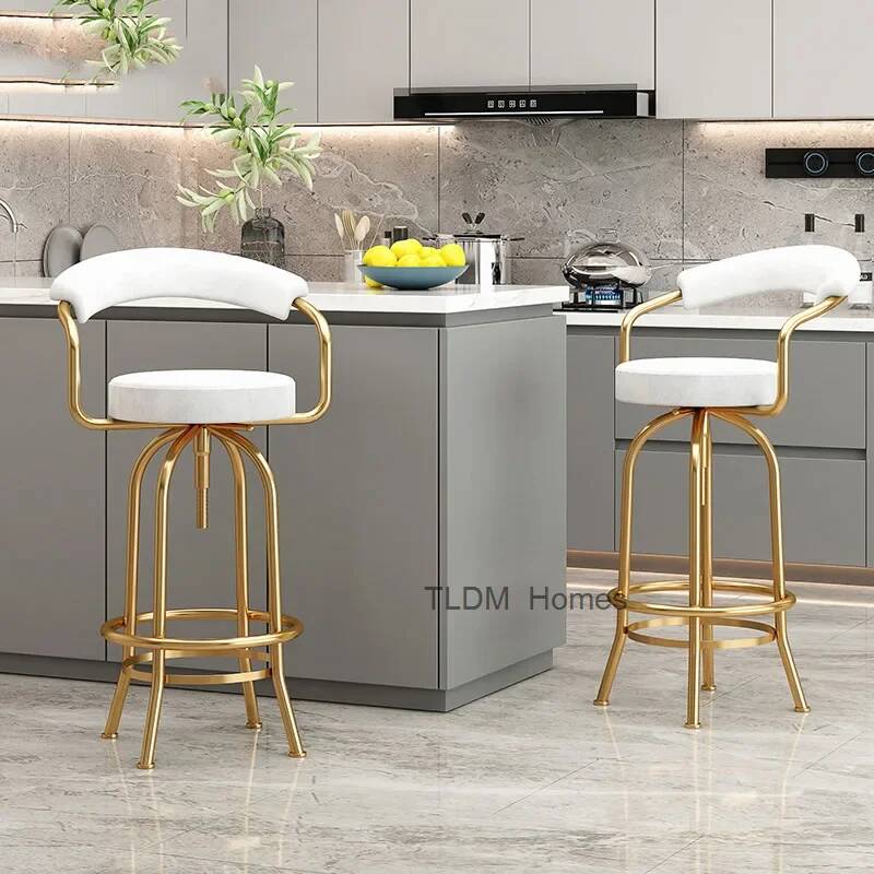 Commercial Kitchen Design - Sgabello da Cucina Stile Mid-century, Regolabile,