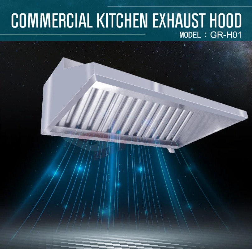 Commercial Kitchen Range Hood - Cappa aspirante da cucina a isola