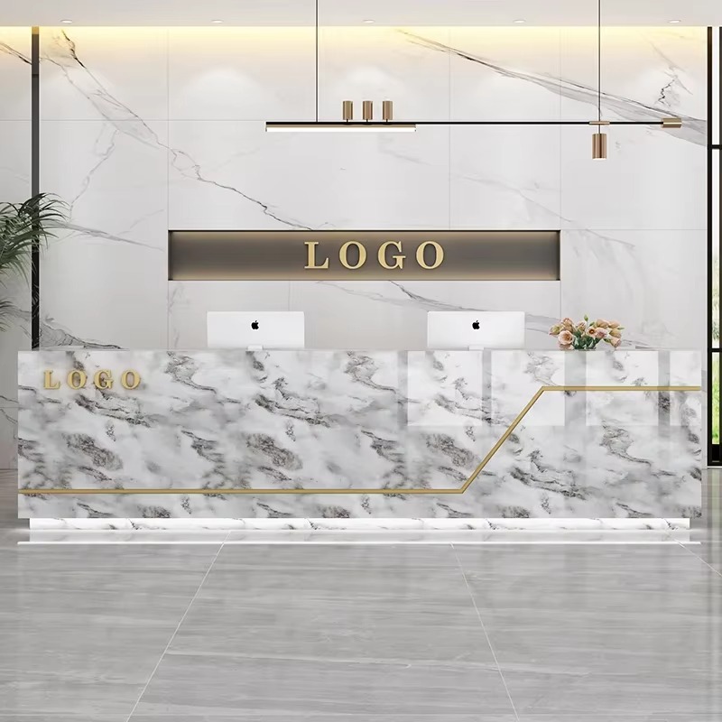 Commercial Kitchen Design - Banchi reception per saloni di lusso