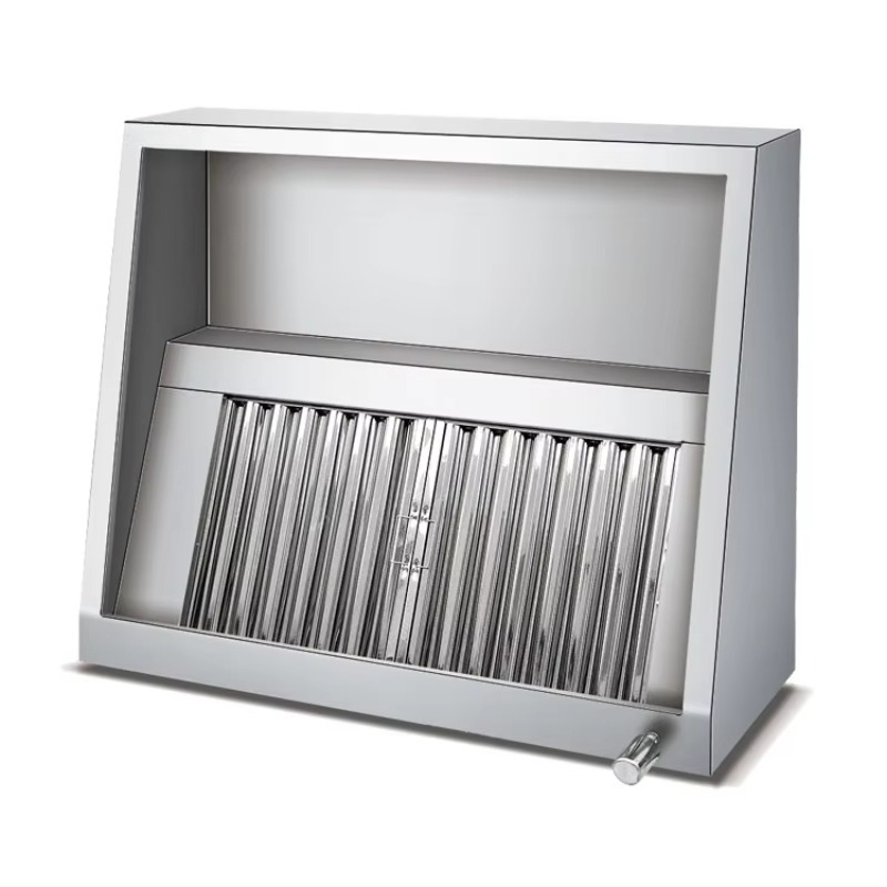 Commercial Kitchen Range Hood - Cappa aspirante commerciale in acciaio inox