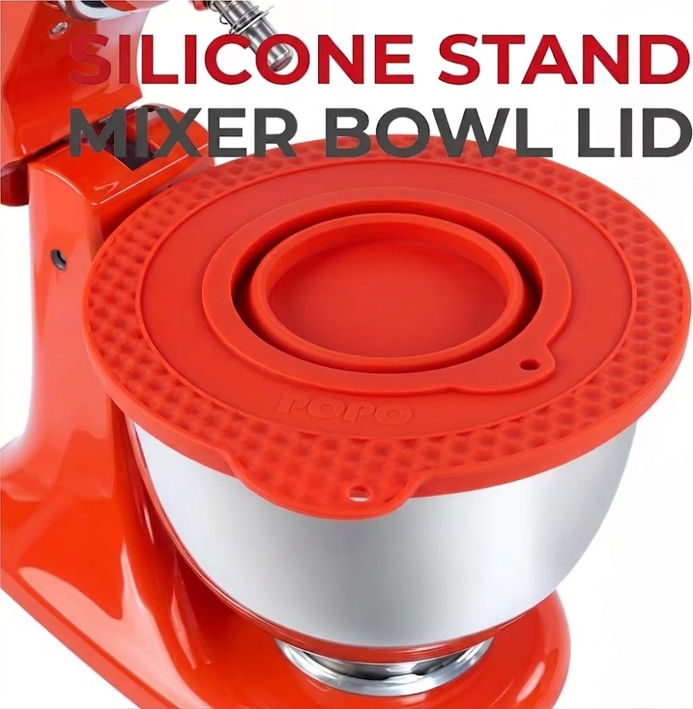 Commercial Kitchen Aid Mixer - Coperchio in silicone anti-schizzo per ciotola