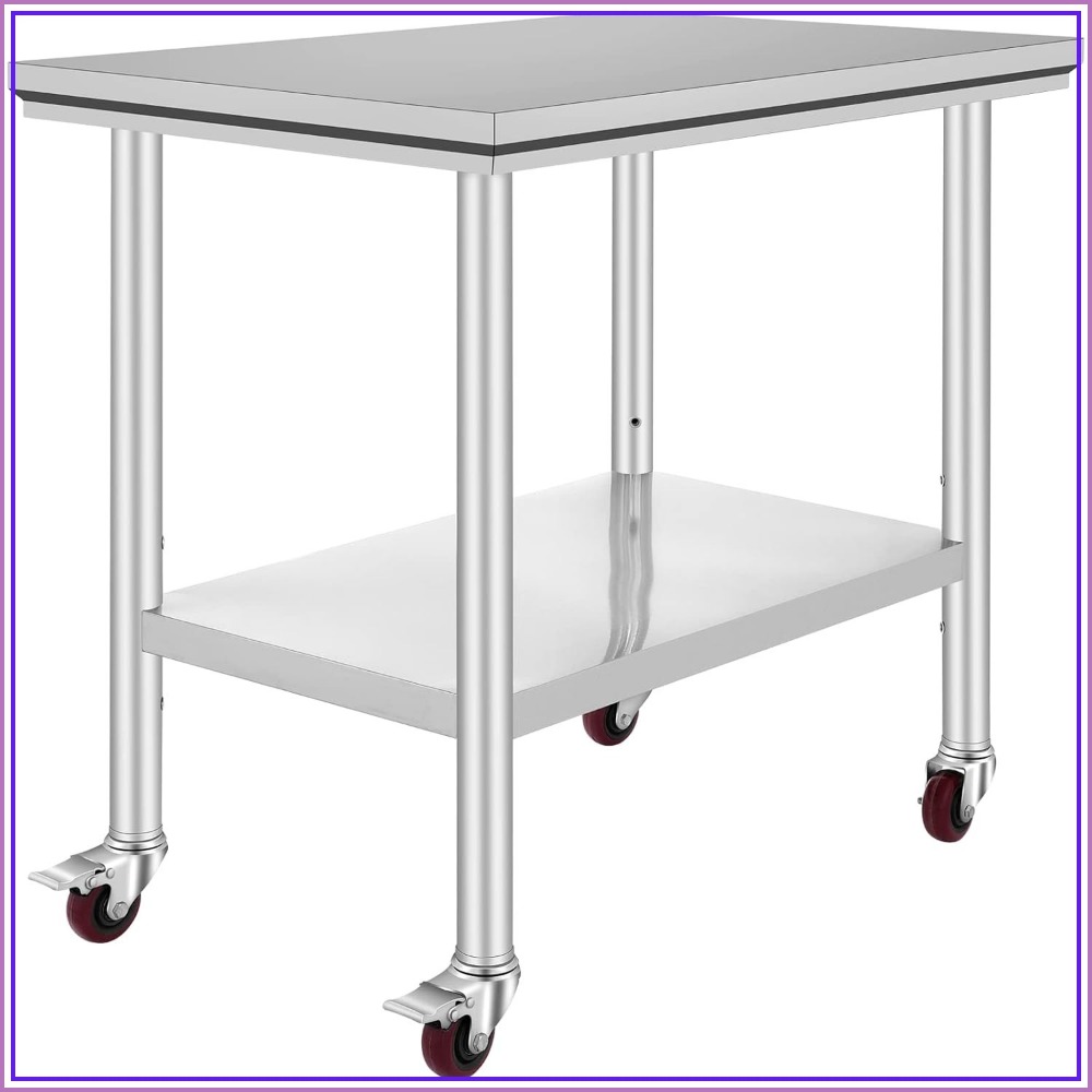 Commercial Kitchen Images - Tavolo da Lavoro in Acciaio Inox