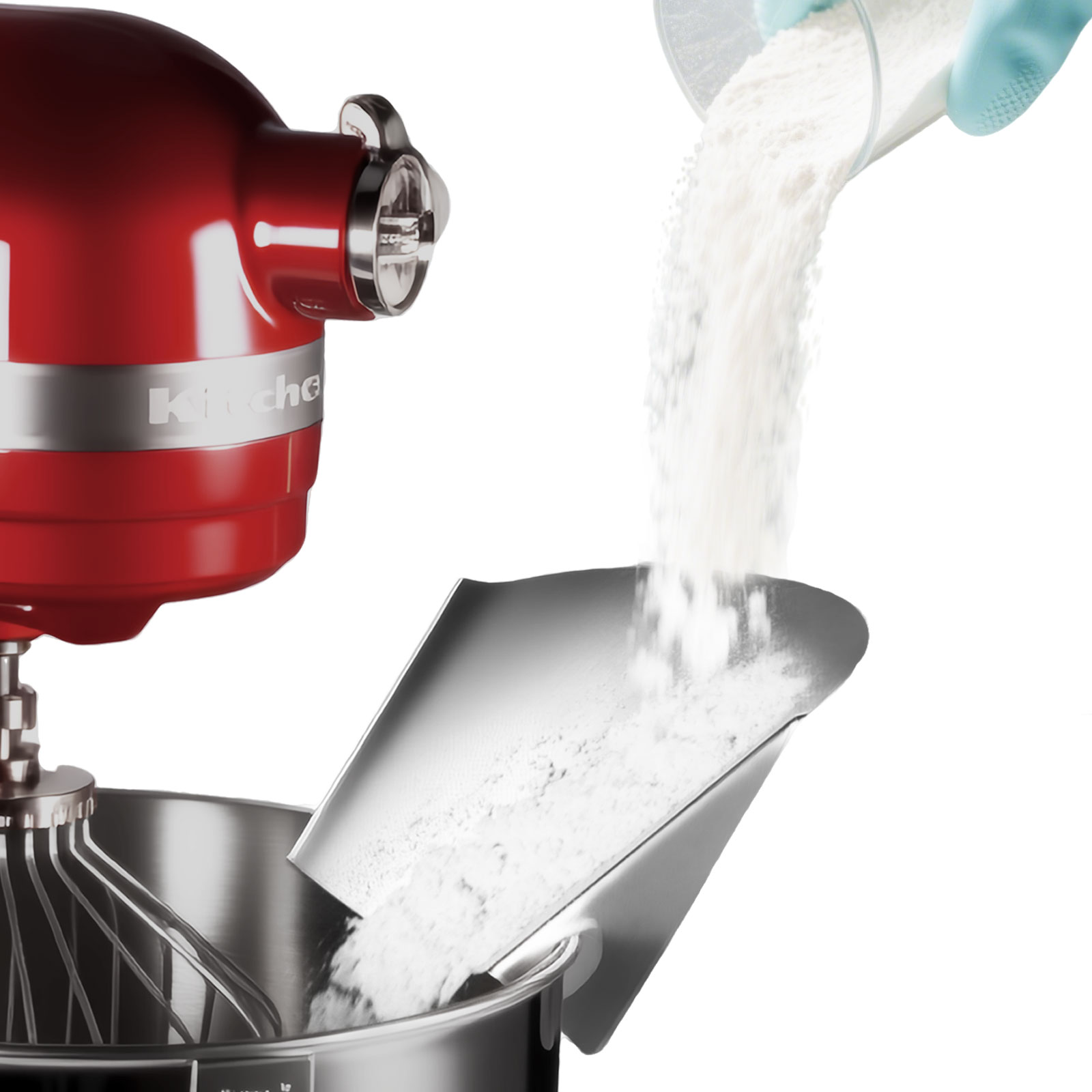 Commercial Kitchen Aid Mixer - Protezione ribaltabile in acciaio inossidabile da
