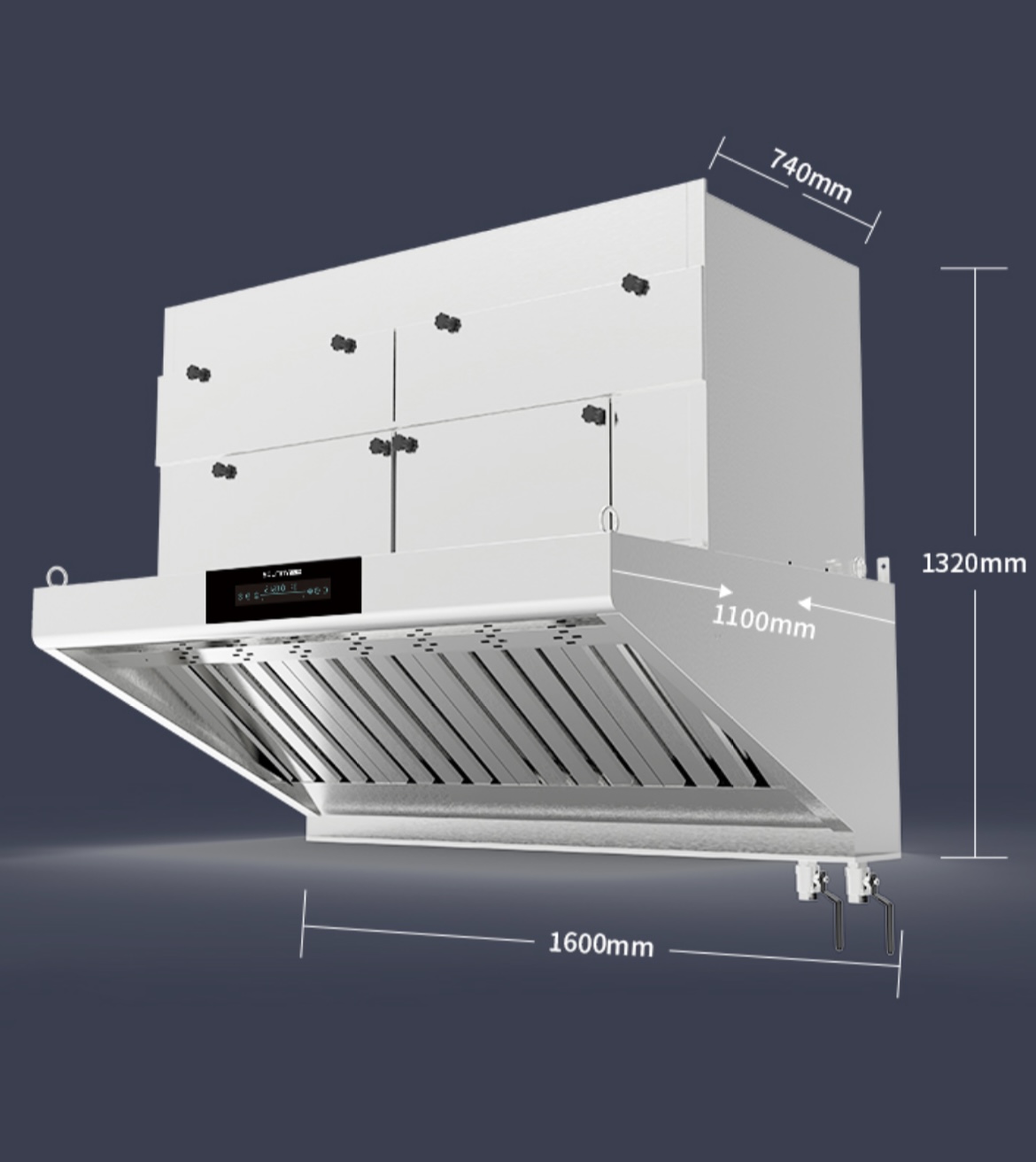 Commercial Kitchen Range Hood - Cappa da cucina commerciale senza condotto