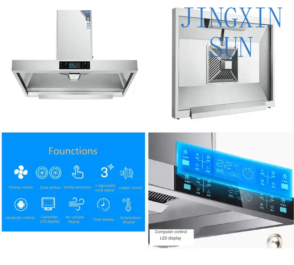 Commercial Kitchen Chimney - Cappa aspirante commerciale in acciaio inossidabile
