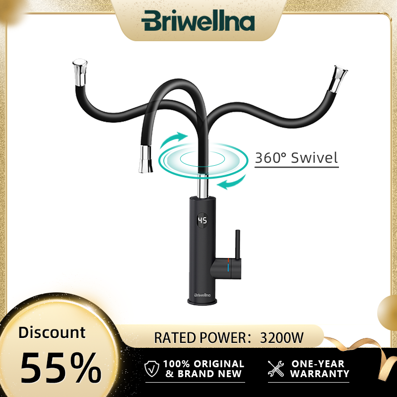 Commercial Kitchen Tap - Briwellna Scaldabagno elettrico 220V 2 in