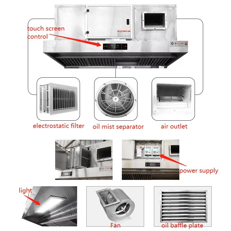 Cappa aspirante commerciale pe - Commercial Kitchen Chimney recensione e prezzo