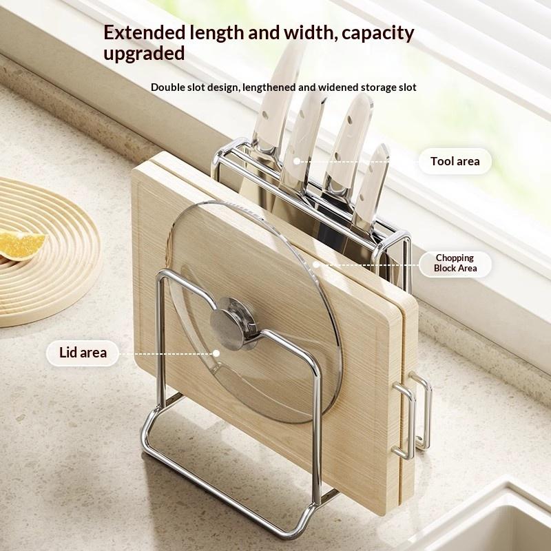 Portacoltelli in acciaio inoss - Commercial Kitchen Knife Holder recensione e prezzo