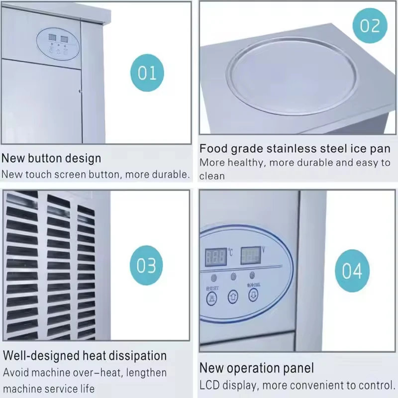Friggitrice Automatica per Gel - Commercial Kitchen Ice Machine recensione e prezzo
