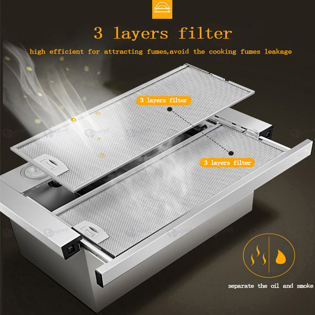 Cappa Aspirante Integrata in A - Commercial Kitchen Chimney recensione e prezzo