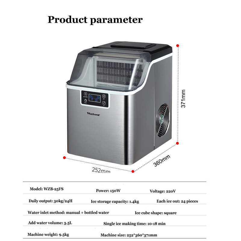 Macchina per il ghiaccio PBOBP - Commercial Kitchen Ice Machine recensione e prezzo