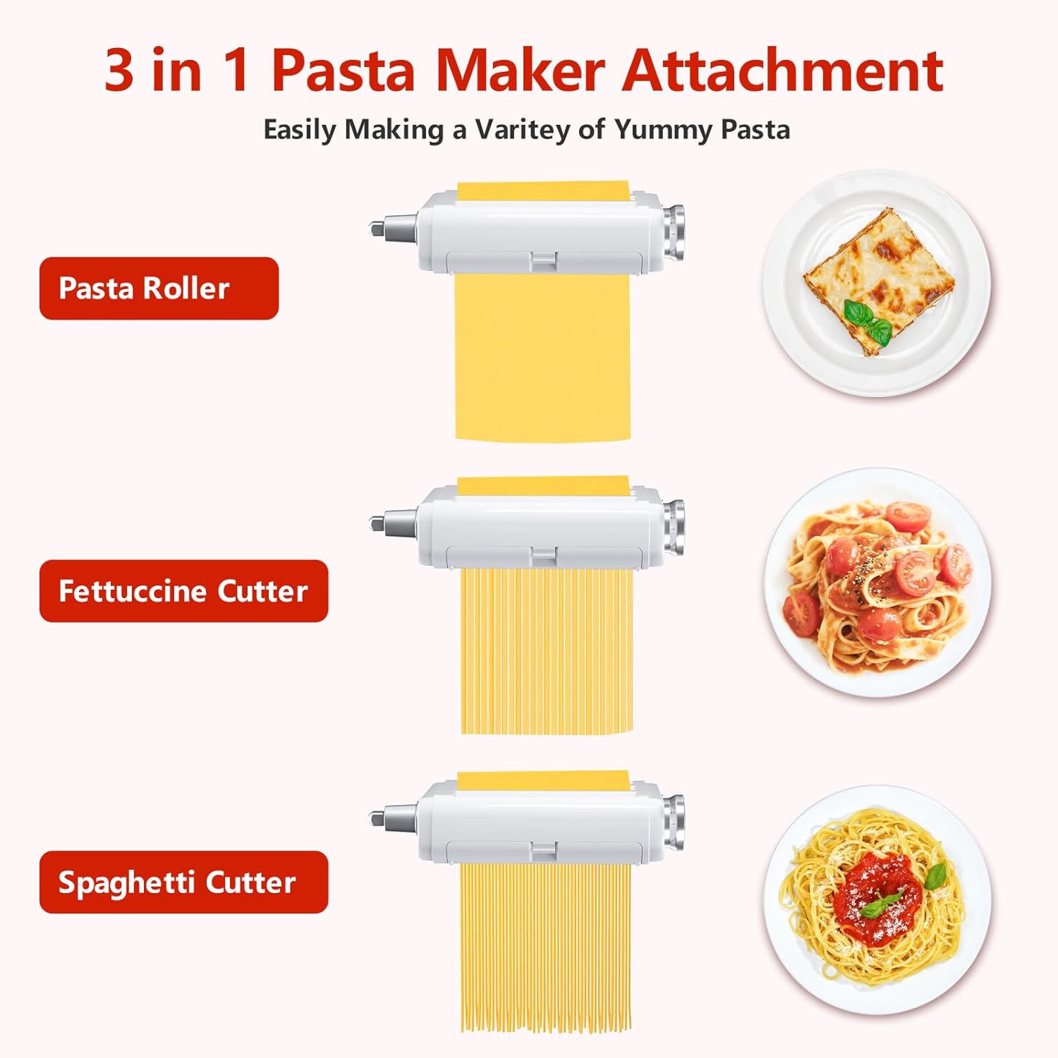 Accessorio per pasta 3 in 1 pe - Commercial Kitchen Aid Mixer recensione e prezzo
