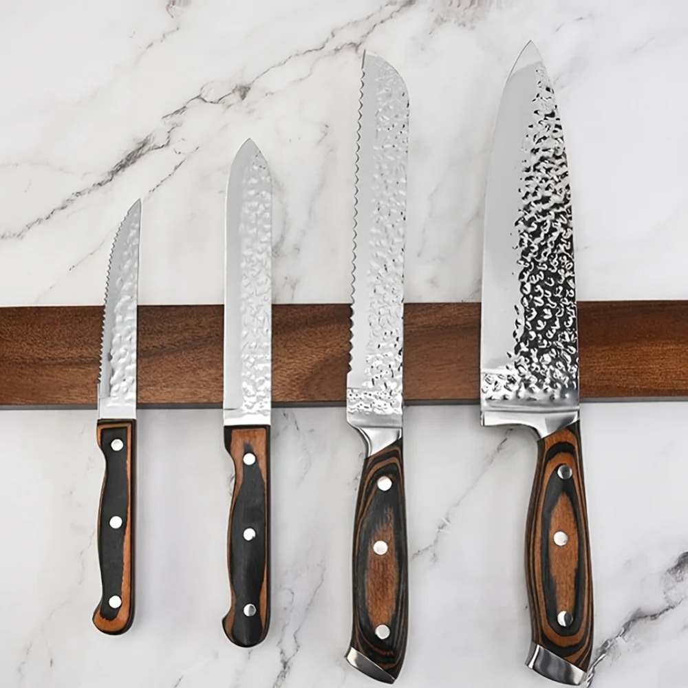 Portacoltelli in Legno di Noce - Commercial Kitchen Knife Holder recensione e prezzo
