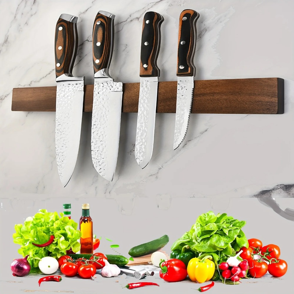 Portacoltelli in Legno di Noce - Commercial Kitchen Knife Holder recensione e prezzo