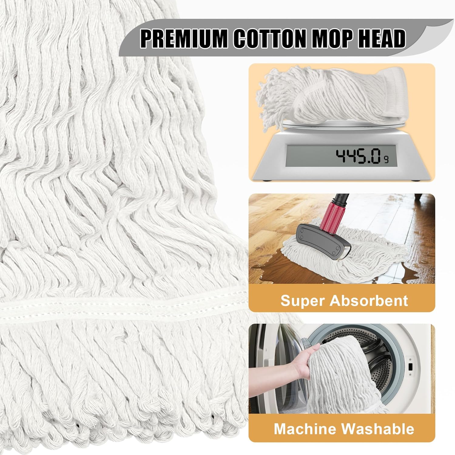 Mop Commerciale per Pulizia Pa - Commercial Kitchen Tile recensione e prezzo