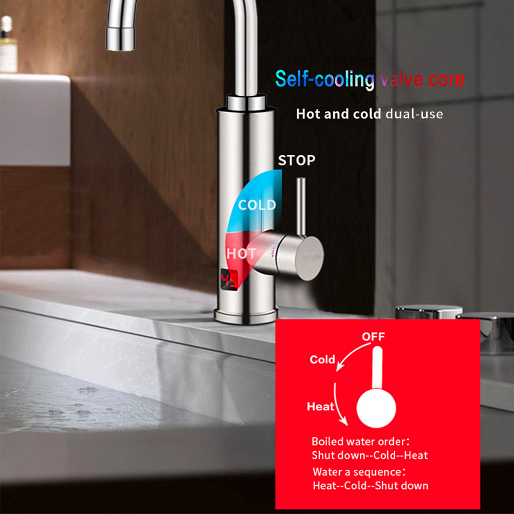 Rubinetto scaldabagno elettric - Commercial Kitchen Tap recensione e prezzo