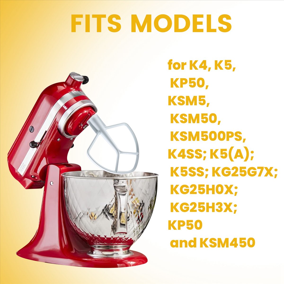 Frusta Piatta Rivestita Doings - Commercial Kitchen Aid Mixer recensione e prezzo