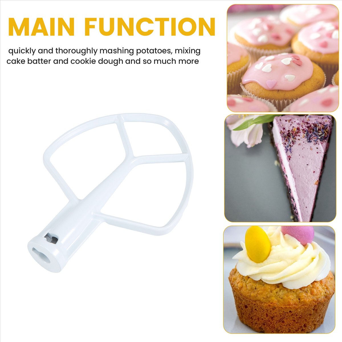 Frusta Piatta Rivestita Doings - Commercial Kitchen Aid Mixer recensione e prezzo