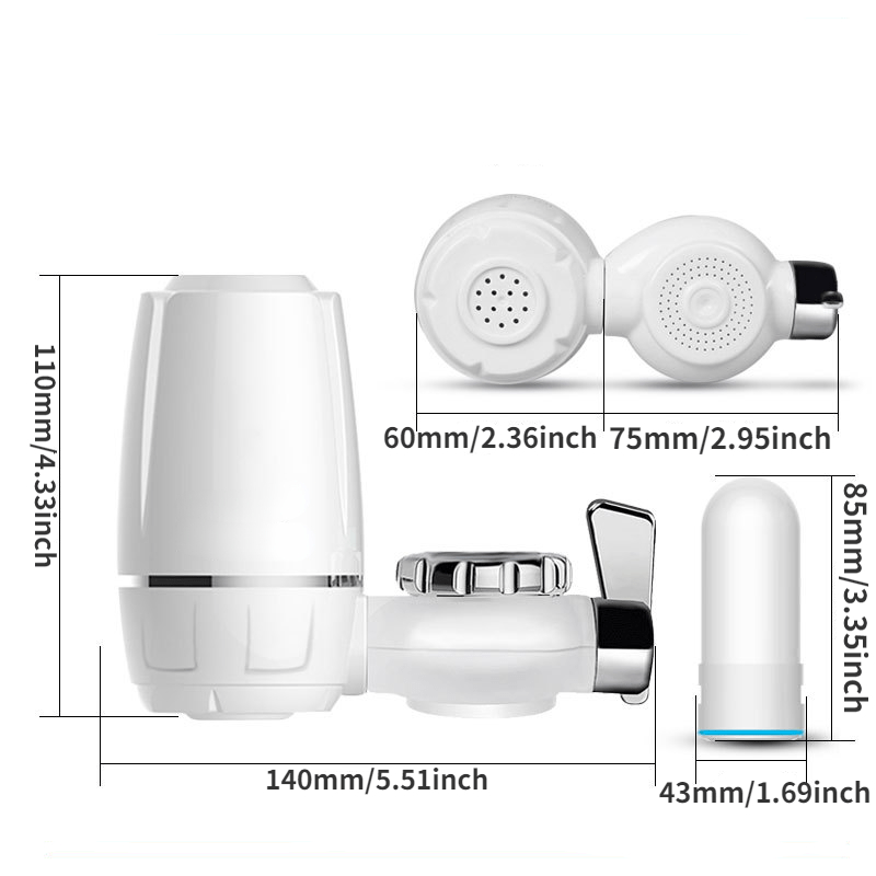 1 Pezzo Purificatore d'Acqua p - Commercial Kitchen Tap recensione e prezzo
