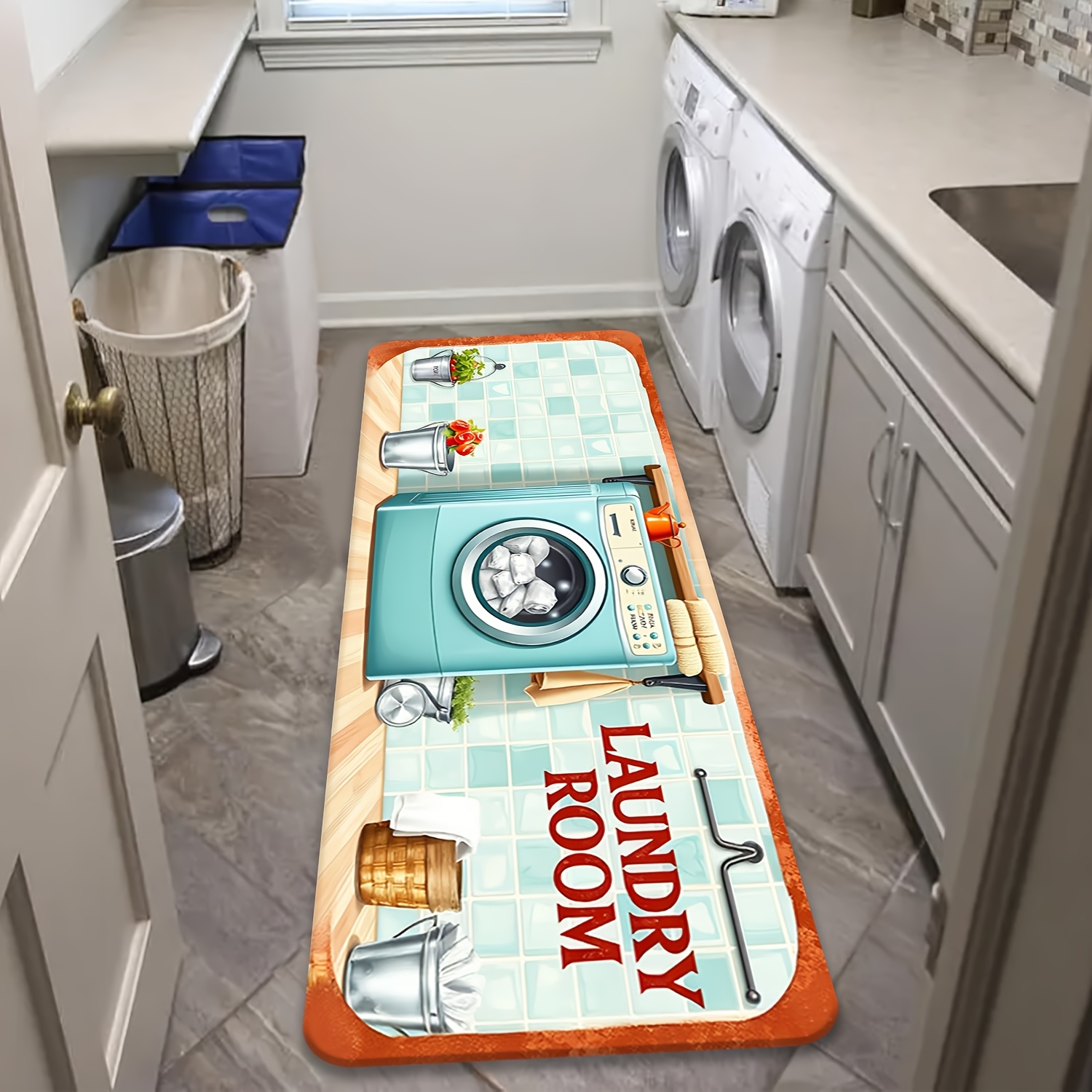 Tappeto lungo retrò con stampa - Commercial Kitchen Tile recensione e prezzo