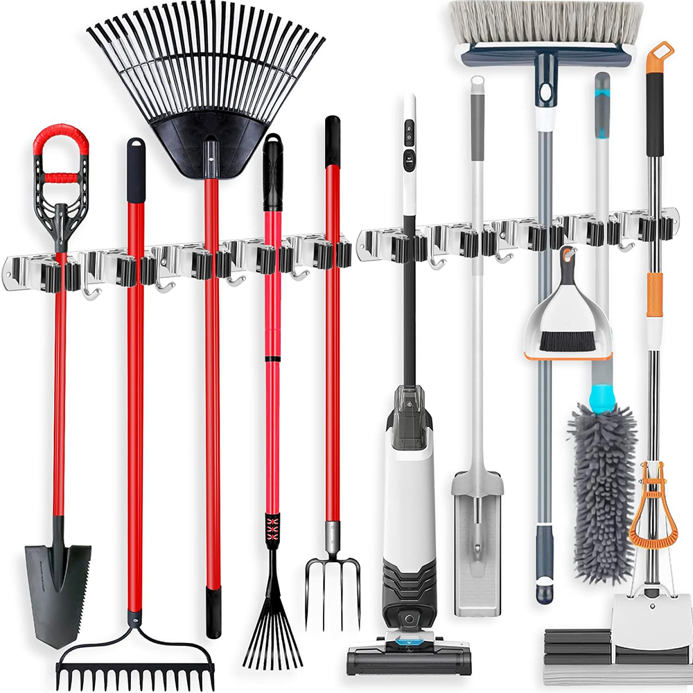 Porta-mop e scopa in acciaio i - Commercial Kitchen Door recensione e prezzo