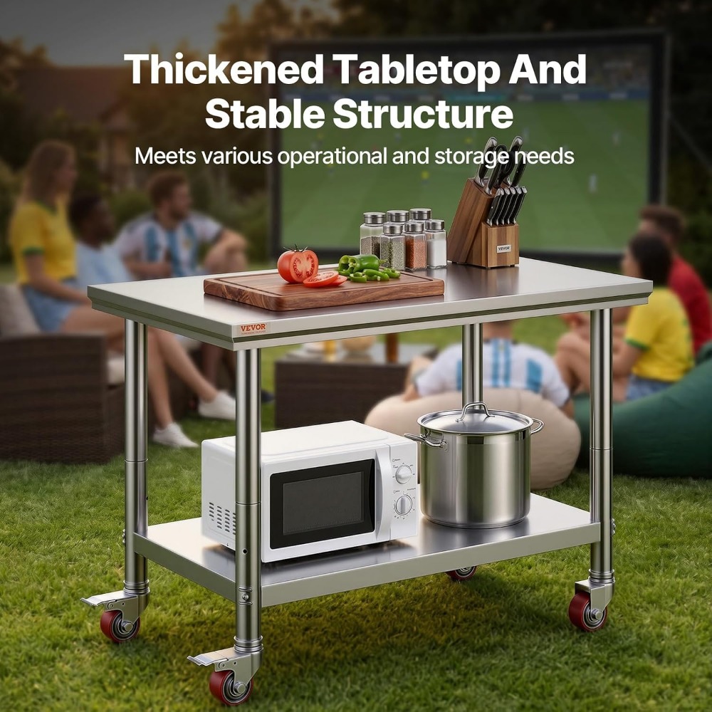 Tavolo da Lavoro in Acciaio In - Commercial Kitchen Images recensione e prezzo