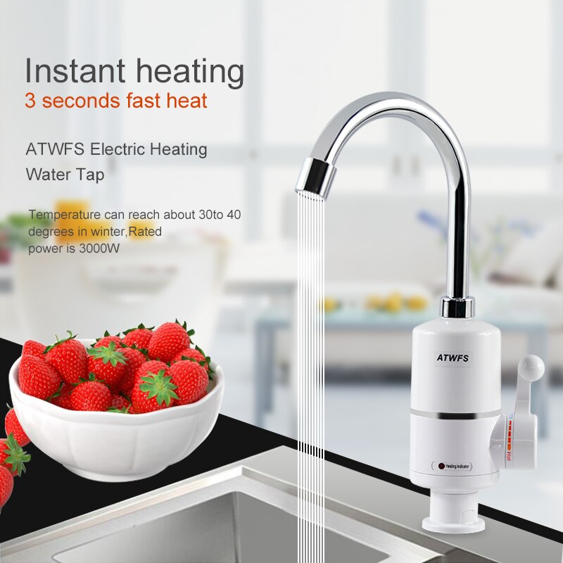 ATWFS Tankless elettrico più n - Commercial Kitchen Tap recensione e prezzo