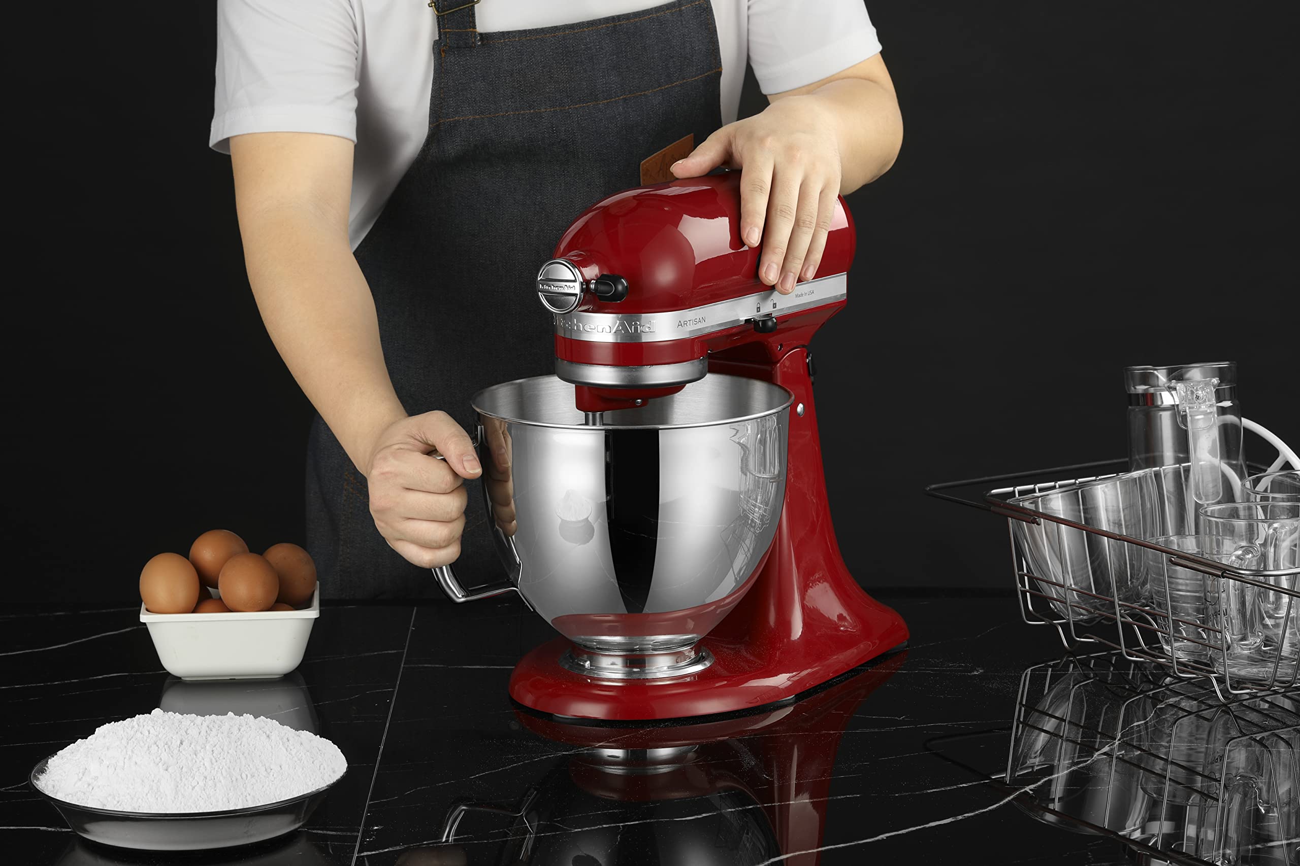 Ciotola miscelatrice in acciai - Commercial Kitchen Aid Mixer recensione e prezzo