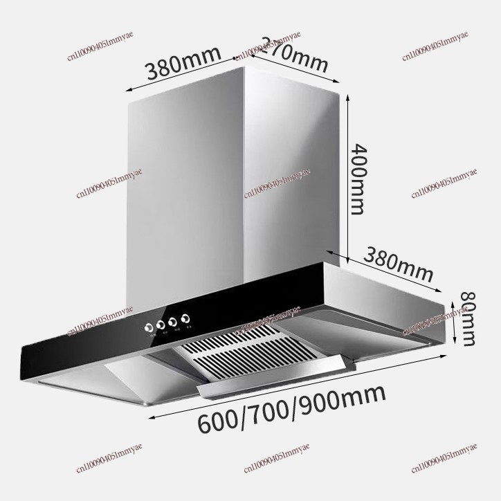 Cappa da cucina Grande aspiraz - Commercial Kitchen Range Hood recensione e prezzo