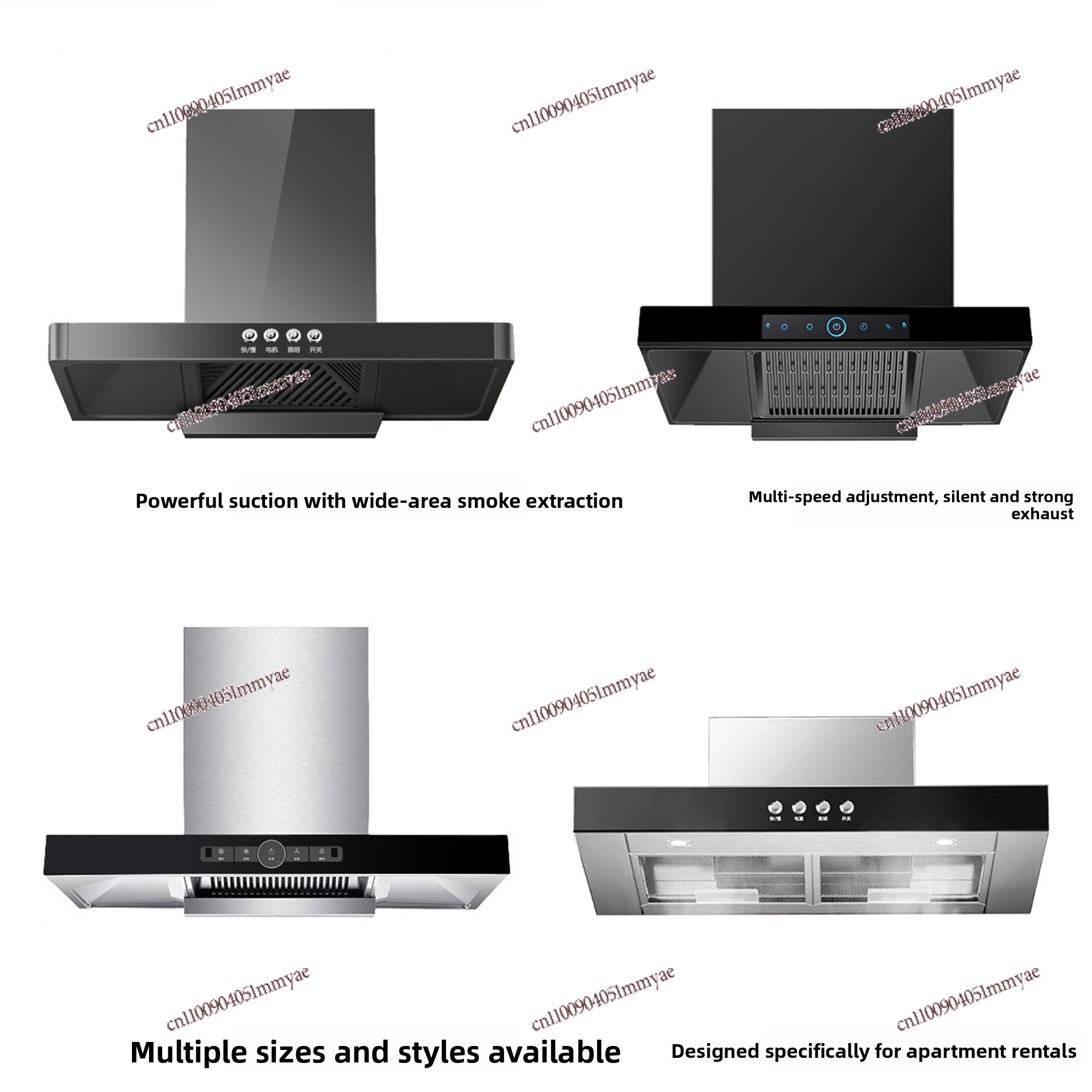 Cappa da cucina Grande aspiraz - Commercial Kitchen Range Hood recensione e prezzo