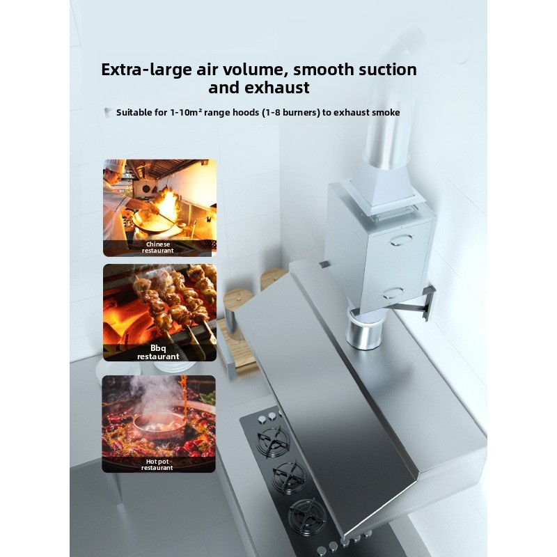 Armadio d'aria commerciale, ve - Commercial Kitchen Chimney recensione e prezzo