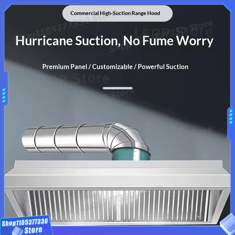 Cappa di Aspirazione Fumi per  - Commercial Kitchen Chimney recensione e prezzo