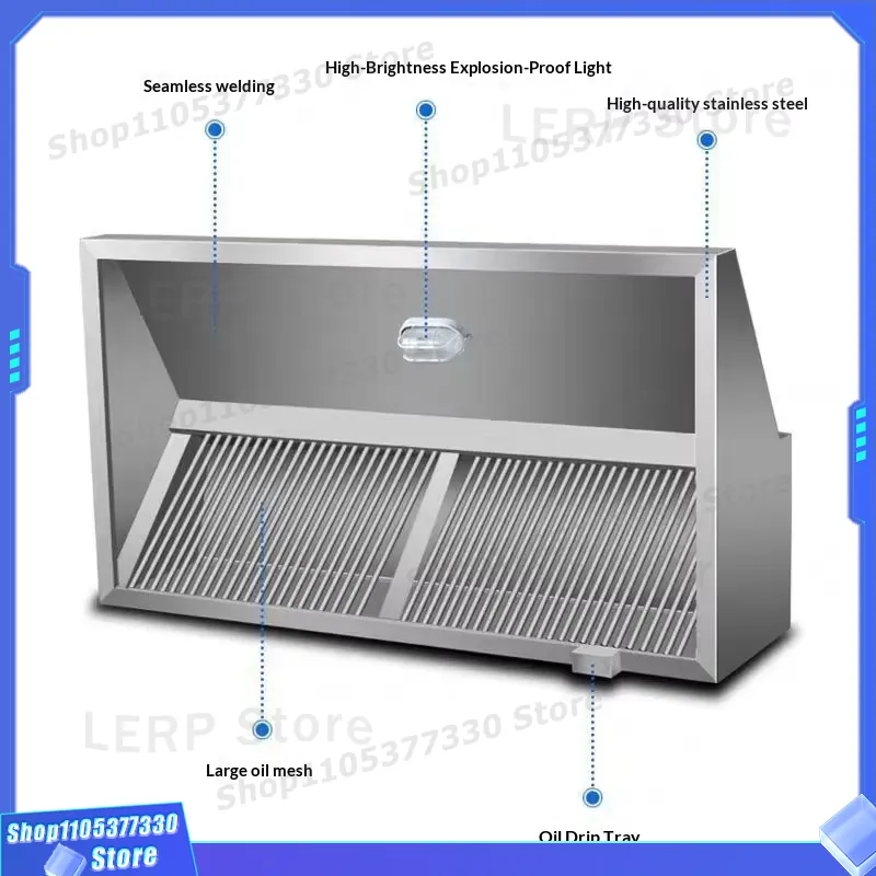 Cappa di Aspirazione Fumi per  - Commercial Kitchen Chimney recensione e prezzo